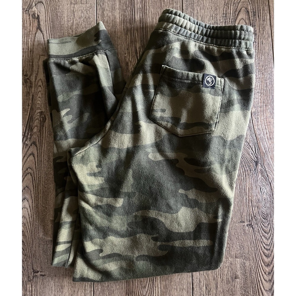 45th Parallel Camo Sweatpants Small Mens